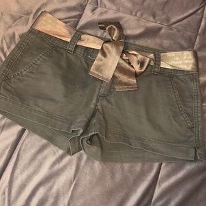 Express Olive shorts